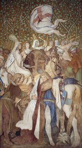 Fresco, Elisabeth-Galerie, Wartburg Kasteel, c.1845-55